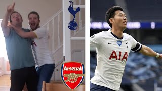 SON HEUNGMIN 손흥민 and TOBY ALDERWEIRELD SHUT THE GOONERS UP  Tottenham 2 vs Arsenal 1 [upl. by Alded]