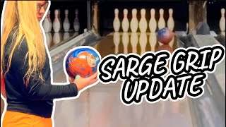 sarge update ft throwing some shots  sarahbowls [upl. by Jarita669]