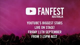 YouTube FanFest Australia 2015  Livestream [upl. by Atillertse]