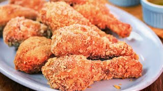 Fried Chicken Legs Recipe by SooperChef [upl. by Ardussi]