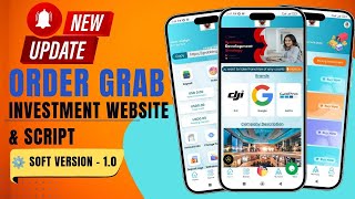 New ORDER GRAB Power Bank investment website Script Free Download With Complete Admin Panel [upl. by Melodie]