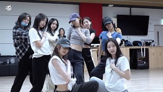 TWICE ONE SPARK Dance Practice Behind  مترجم للعربية [upl. by Aniras]