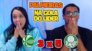 JUVENTUDE 3 X 5 PALMEIRAS  QUE JOGAÇO  PALMEIRAS COLA NO LÍDER [upl. by Fortunato]