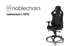 noblechairs EPIC キャスター音比較 [upl. by Alver]