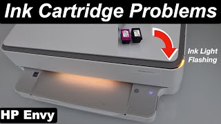 HP Envy Printer Ink Cartridge Problems [upl. by Bethel841]