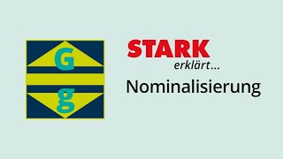 Nominalisierung  STARK erklärt [upl. by Ottillia420]