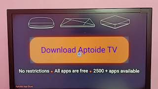 Google TV  How to Install Aptoide TV App in any Smart Google TV  Smart TV [upl. by Rebor]