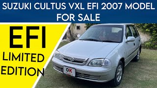 Suzuki Cultus vxl efi 2007 Model for sale  family used cars youtube cars review viralvideo [upl. by Farleigh]