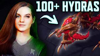 Scarletts Mass Hydralisks vs Oliveira StarCraft 2 [upl. by Ybrek]