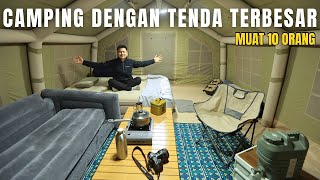 AKU BELI TENDA CAMPING TERBESAR quotKAYAK RUMAHquot [upl. by Adis991]