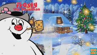 FROSTY THE SNOWMAN CHRISTMAS SONGNURSERY RHYMES FOR KIDS [upl. by Ahlgren]