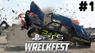 WRECKFEST PS5 Career Mode Part 1 [upl. by Newra847]