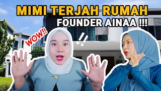 MIMI TERJAH RUMAH KAK SYAFIQAH AINA amp HAFIZ MAHAMAD [upl. by Ginni860]