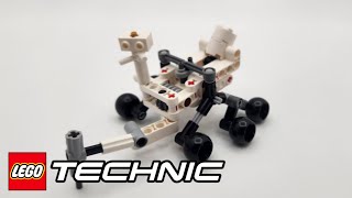 LEGO Technic NASA Mars Rover Perseverance 30682 Speed Building Review [upl. by Mellette]