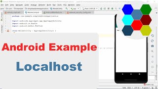 Connect To Localhost With Android Webview  Beginner Example [upl. by Doughman]