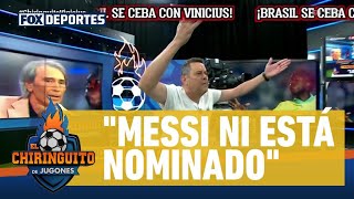 🔥 ¡INTENSA DISCUSIÓN  ¡Se picaron Roncero y Lobo Carrasco con el Balón de Oro  El Chiringuito [upl. by Cave]