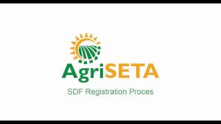 AgriSETA SDF Registration Process [upl. by Vez255]