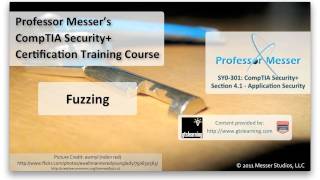 Understanding Fuzzing  CompTIA Security SY0301 41 [upl. by Fenella]