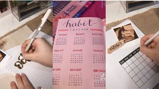 🌿✨Bullet Journal Ideas for 2022  TikTok Compilations🌿✨ [upl. by Deyes]