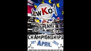 The 2024 WKO European Ringsports Championships Ring 3 [upl. by Shelagh606]