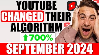 YouTube’s Algorithm CHANGED 🥺 The Latest 2024 YouTube Algorithm Explained September 2024 [upl. by Acinaj903]