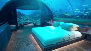 Worlds first underwater hotel residence opens [upl. by Annawek]