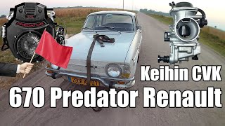 S3 E31 We tune the Keihin CVK carburetor to work on the 670 cc predator engine in the Renault R10 [upl. by Wilie317]