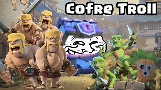 SOLO DUENDES Y BÁRBAROS ¿QUÉ PUEDE SALIR MAL  El cofre Troll  Clash Royale con TheAlvaro845 [upl. by Selina451]