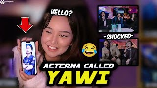 MPL PH Casters Were SHOCKED When Aeterna called Yawi during the interview 😂 [upl. by Enihpled104]