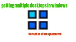 Getting Multiple Desktops in Windows [upl. by Leah]