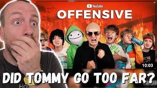 DID TOMMY GO TOO FAR TommyInnit If YouTubers Were Honest FIRST REACTION [upl. by Kloman683]