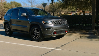 2017 Jeep Grand Cherokee Trailhawk Test Drive [upl. by Nylloc]