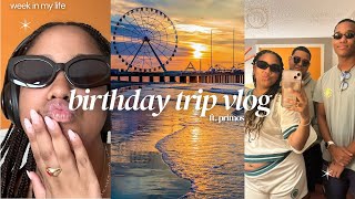 spend a week with me birthday trip 🧡 atlantic city ocean views boardwalk things hotel antics [upl. by Lohcin602]