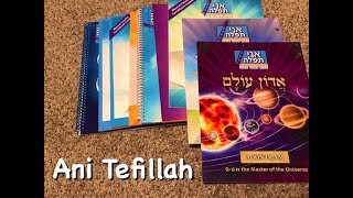 ANI TEFILLAH  Teach Tefila prayer in your Jewish Homeschool  Curriculum Flip Through [upl. by Pedaias]