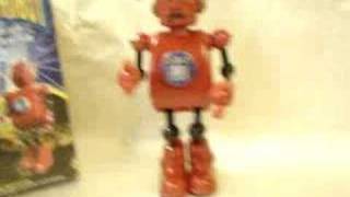 Schylling Planet Robot Tin Windup Space Toy Retro Red [upl. by Assiled]