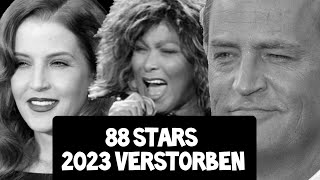 Unfassbar traurig Diese Stars  Prominente sind 2023 verstorben [upl. by Cran]