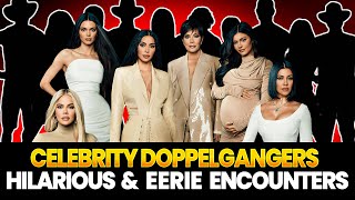 Celebrity Doppelgangers Hilarious amp Eerie Encounters [upl. by Lilia]