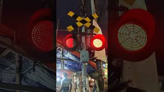 Train signal WARNING trainaccidentnews warning dangerous shorts viralshorts mymensingh [upl. by Akim]