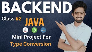 Java Type Conversion  Backend Developer Complete Course  lecture 2 [upl. by Eidualc]