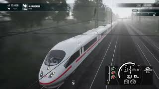 Train Sim World 5  Ice And Rain  BR406DB to Aachen  Schnellfahrstrecke Köln [upl. by Akilegna118]