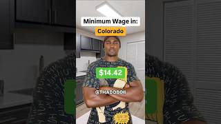 Minimum Wage in different states👀 minimumwage wages salary [upl. by Suirred]