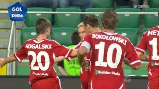 20112012 Sylwester Patejuk  Legia Warszawa vs Podbeskidzie BielskoBiała [upl. by Yemrots]