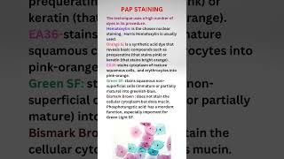 PAP staining procedure pathologyacademy draditikumar neetpg neet labtechniciancourse [upl. by Ardehs]