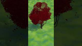 Stylized tree  Animations with Blender [upl. by Ahsiemal]