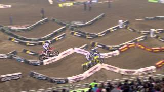 Supercross LIVE 2014  Detroit 450SX Class Heat 1 Highligts [upl. by Shanan]