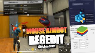 AIMLOCK REGEDIT FOR PC  Aimlock Regedits 🚀⚡💻 FreeFire  BLUESTACKSMSI 99 Headshot Rate 110 Safe [upl. by Buote288]