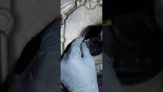 How to remove the Rear Main crankshaft Seal on Honda Pilot J series engine [upl. by Farrar]