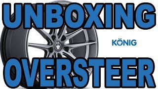 König Oversteer 19x85 35 Wheel Rim Unboxing [upl. by Mayfield744]