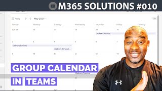 How to Create a Group Calendar in MS Teams  E010 [upl. by Yeltnarb]