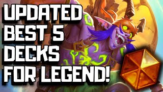 Best Decks For Easy Legend In Hearthstone For December Updated [upl. by Keldah]